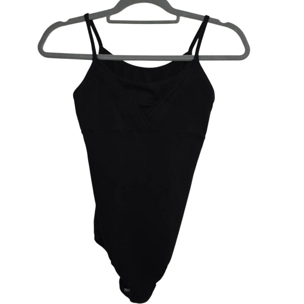 More Than Magic Girl's Size 14/16 Black Cotton Dance Leotard